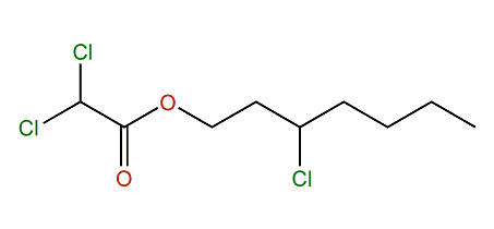 3-Chloroheptyl dichloroacetate